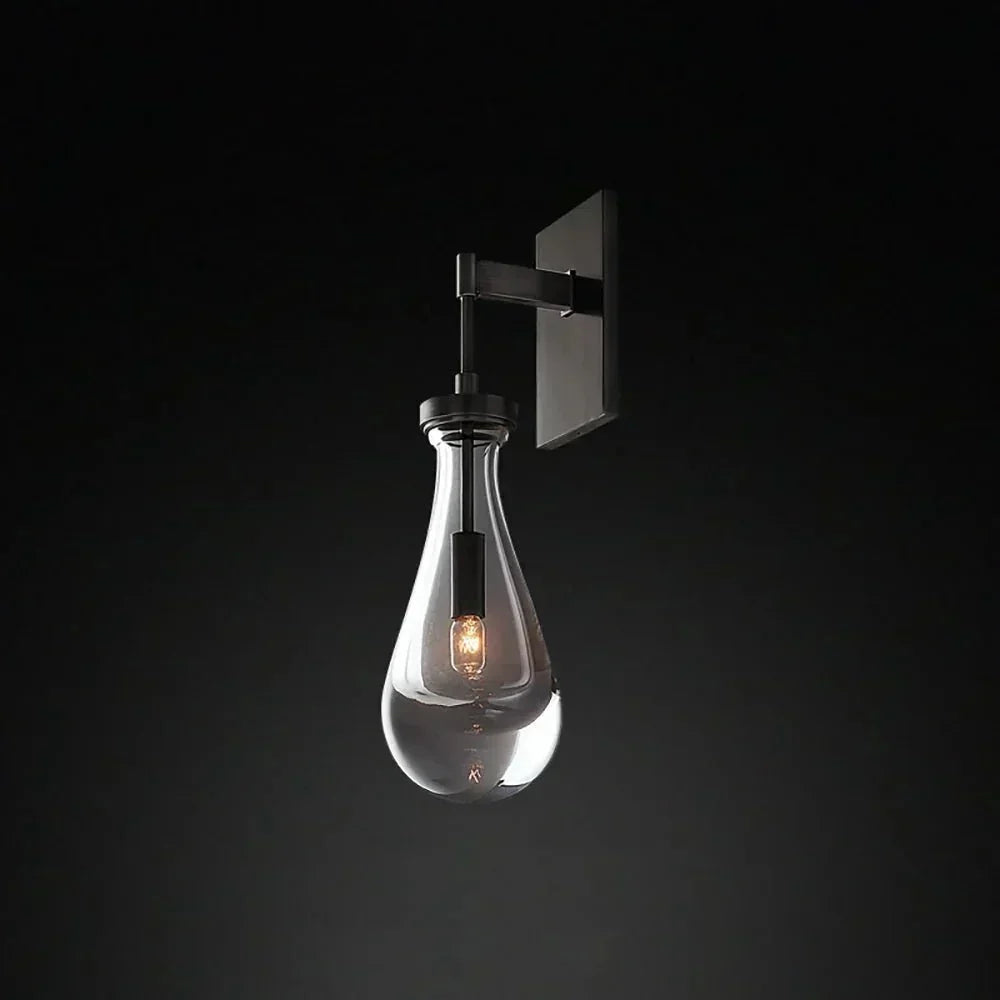 Raindrop Crystal Wall Sconce - briglamps