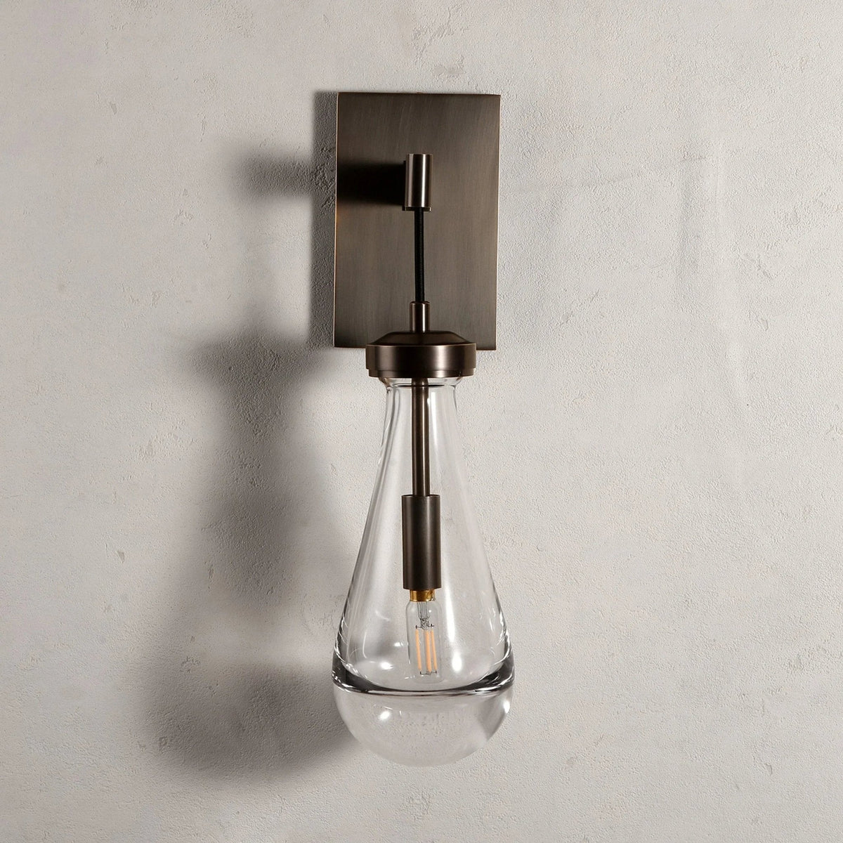 Raindrop Crystal Wall Sconce - briglamps