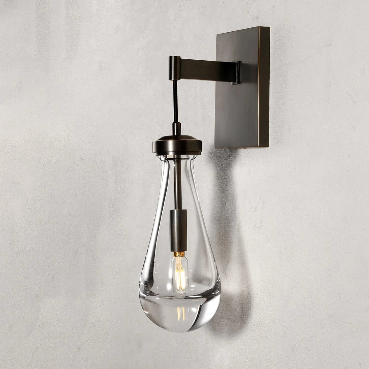 Raindrop Crystal Wall Sconce - briglamps