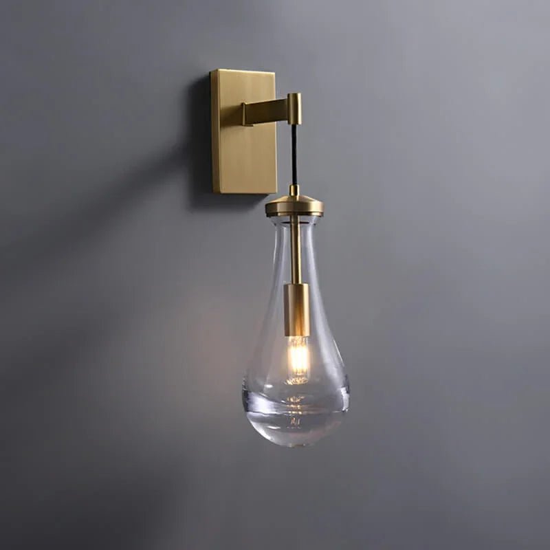 Raindrop Crystal Wall Sconce - briglamps