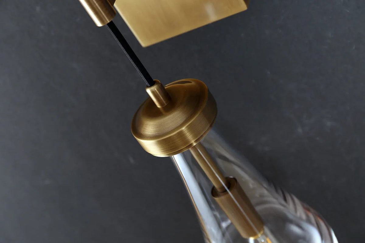 Raindrop Crystal Wall Sconce - briglamps