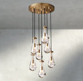 Raindrop Round Chandelier 18", 36", 47", 60" - briglamps