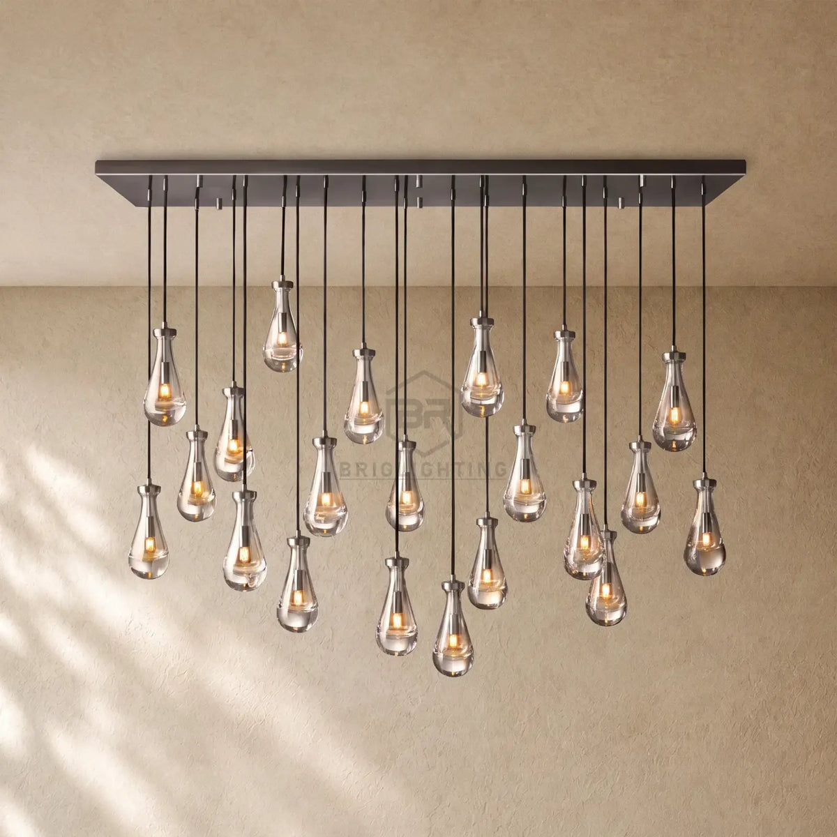 Raining Lighting Rectangular Chandelier