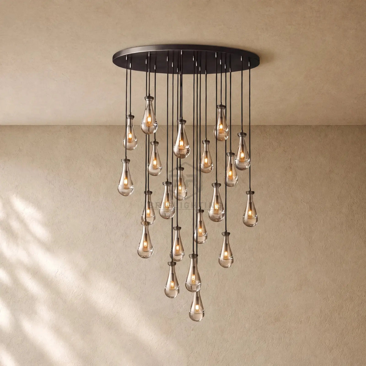 Raining Lighting Round Chandelier