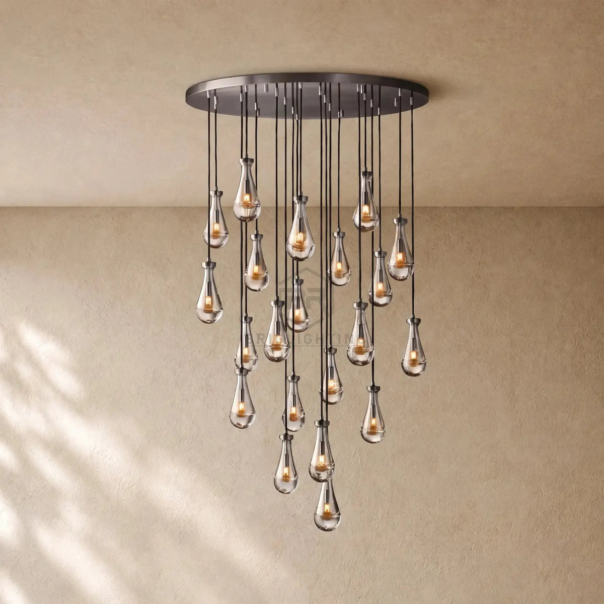 Raining Lighting Round Chandelier