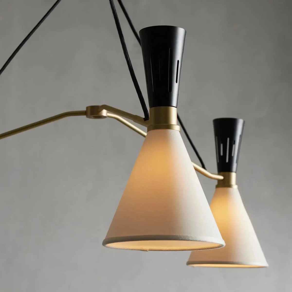 Ramsey 3 - Light Round Chandelier - briglamps