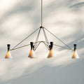 Ramsey 6-Light Linear Chandelier - Brig Lighting
