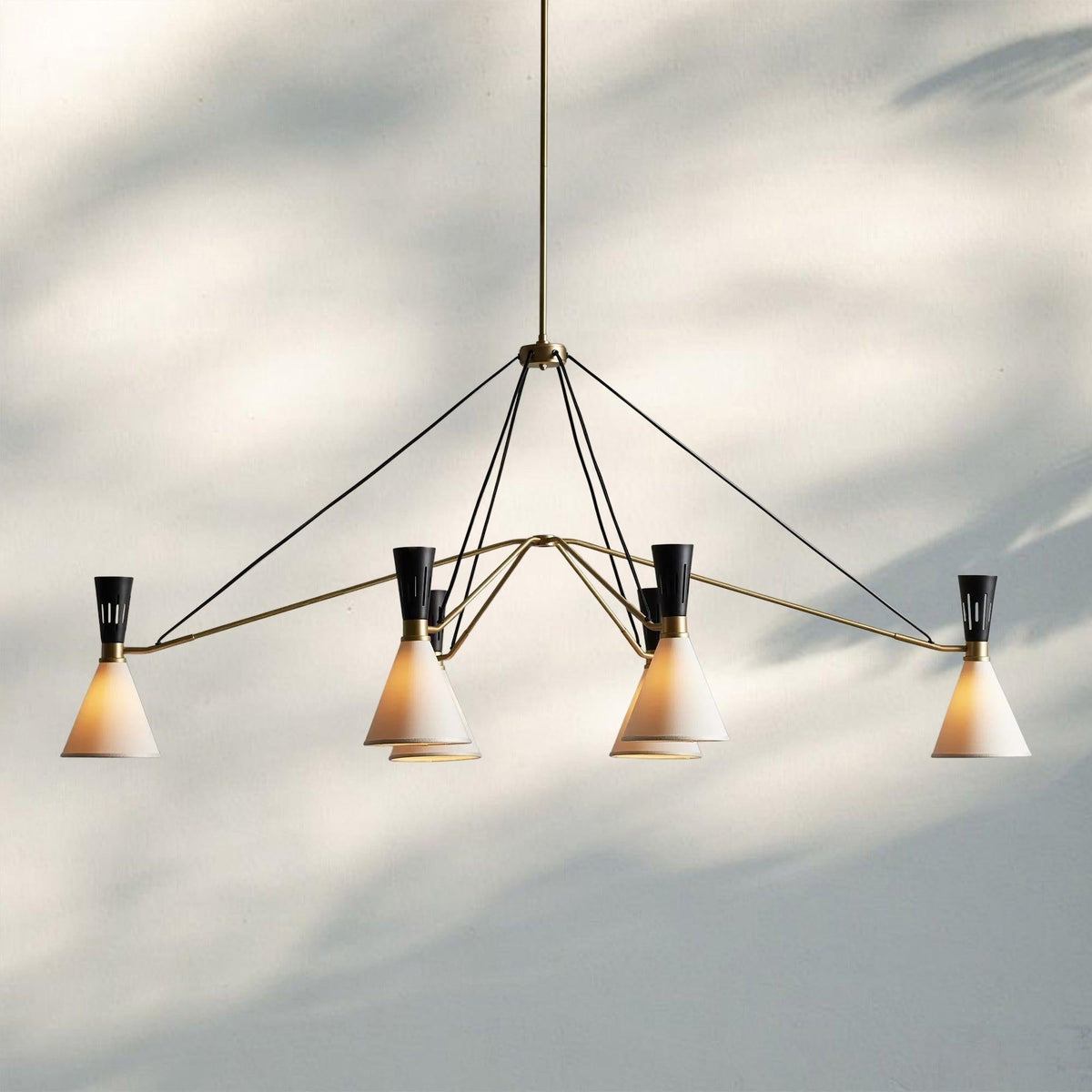 Ramsey 6-Light Linear Chandelier - Brig Lighting