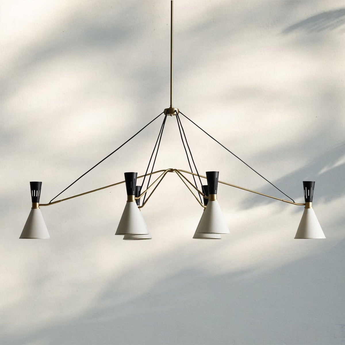 Ramsey 6-Light Linear Chandelier - Brig Lighting