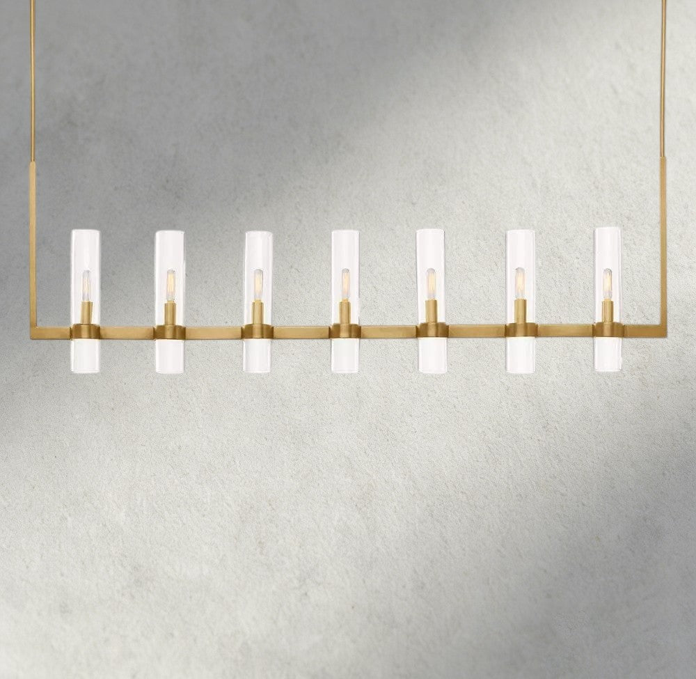 Ravay Linear Chandelier 59", 73" - briglamps