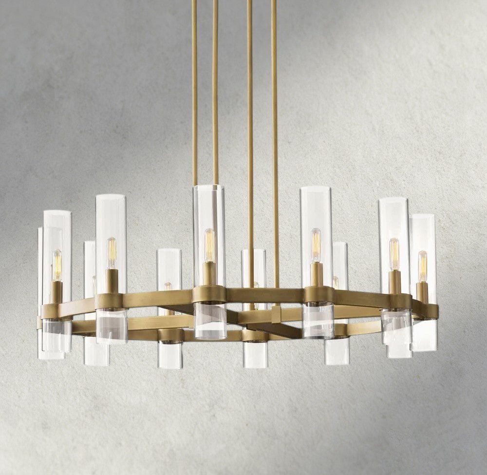 Ravay Round Chandelier 36", 48", 60" - briglamps