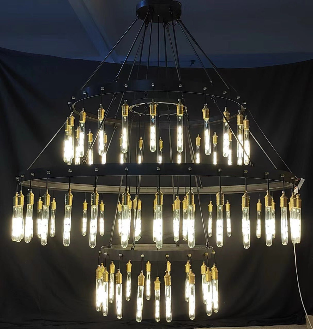 Retro-Inspired Metal Pendant Light Chandelier for Living Room/Bedroom/Staircase/Villa - Brig Lighting