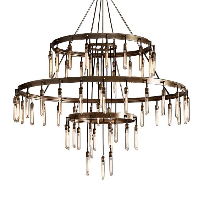 Retro-Inspired Metal Pendant Light Chandelier for Living Room/Bedroom/Staircase/Villa - Brig Lighting