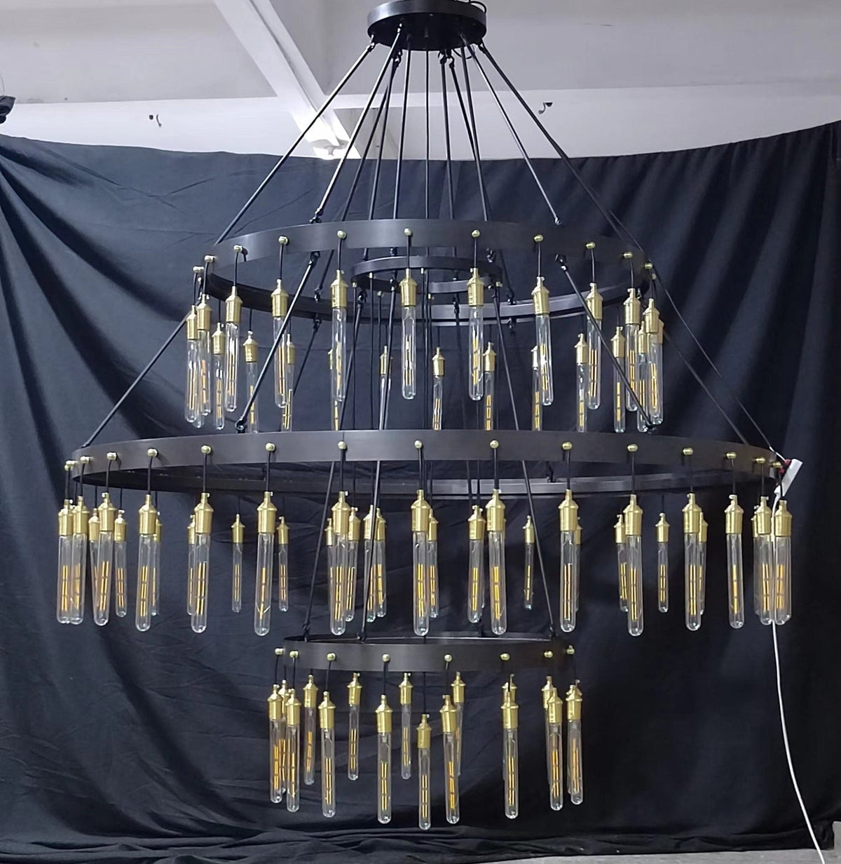 Retro-Inspired Metal Pendant Light Chandelier for Living Room/Bedroom/Staircase/Villa - Brig Lighting