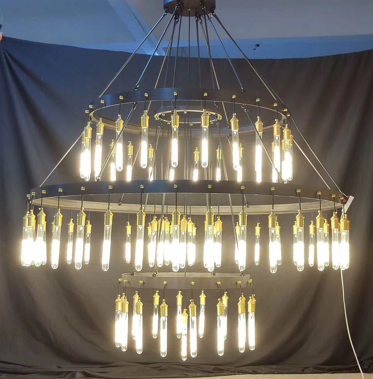 Retro-Inspired Metal Pendant Light Chandelier for Living Room/Bedroom/Staircase/Villa - Brig Lighting