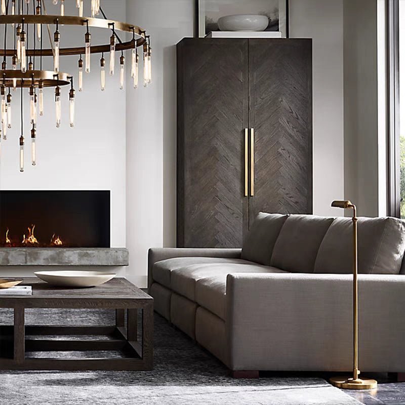 Retro-Inspired Metal Pendant Light Chandelier for Living Room/Bedroom/Staircase/Villa - Brig Lighting