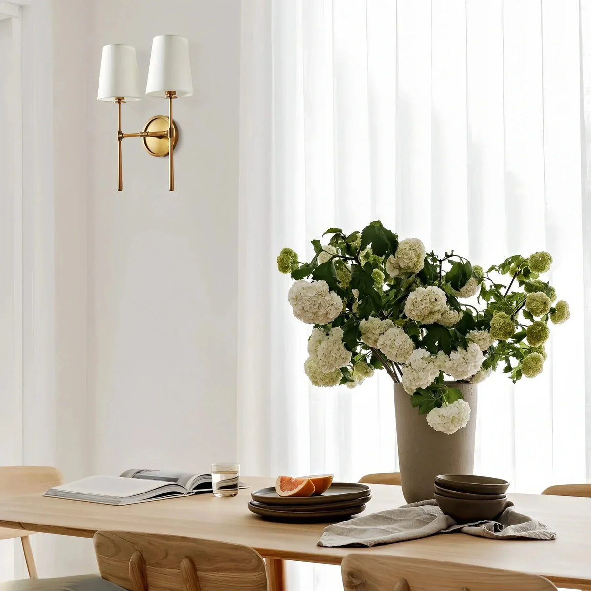 Rhodes 2 - Light Wall Sconce - briglamps