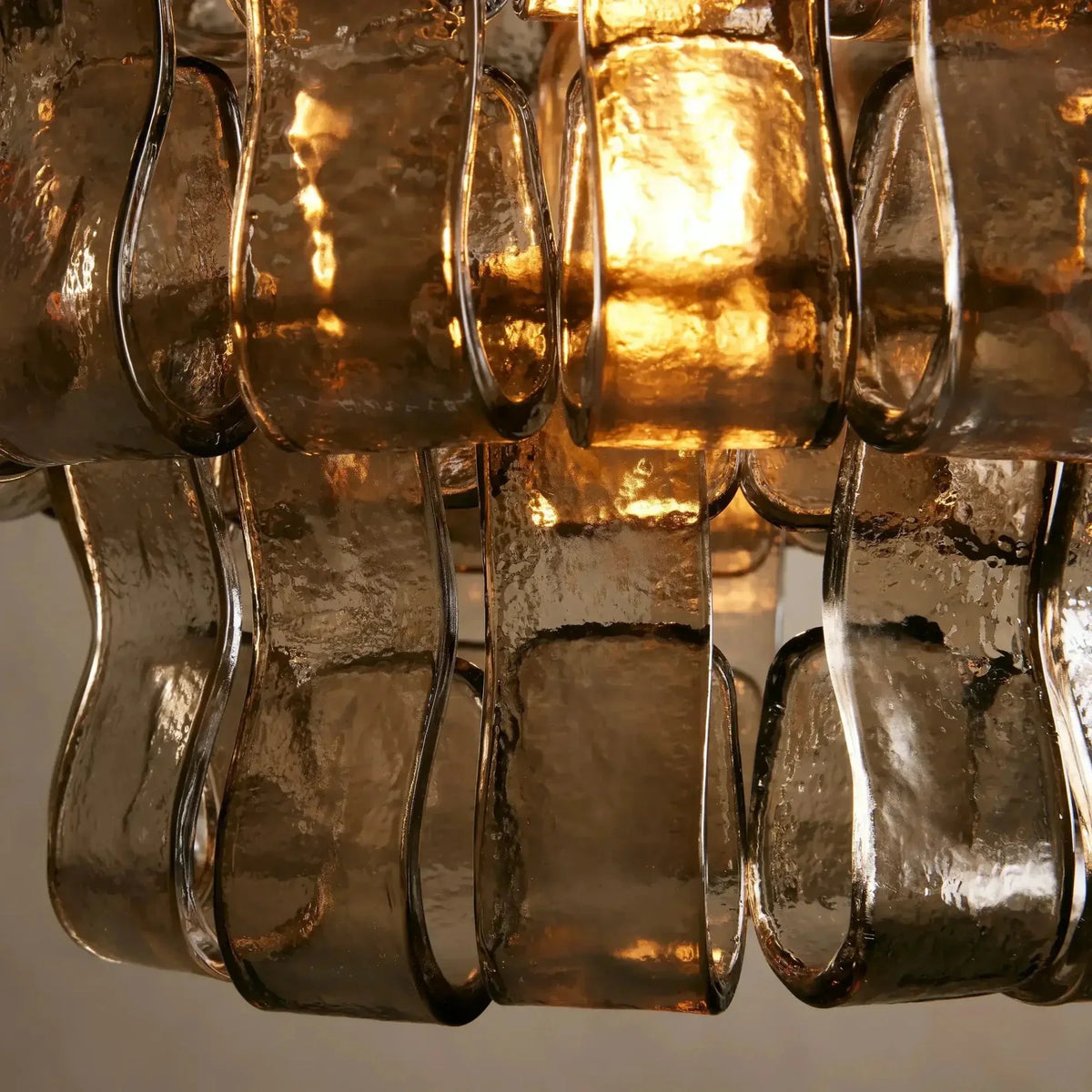 Riviera Smoke Glass Pendant Light - briglamps