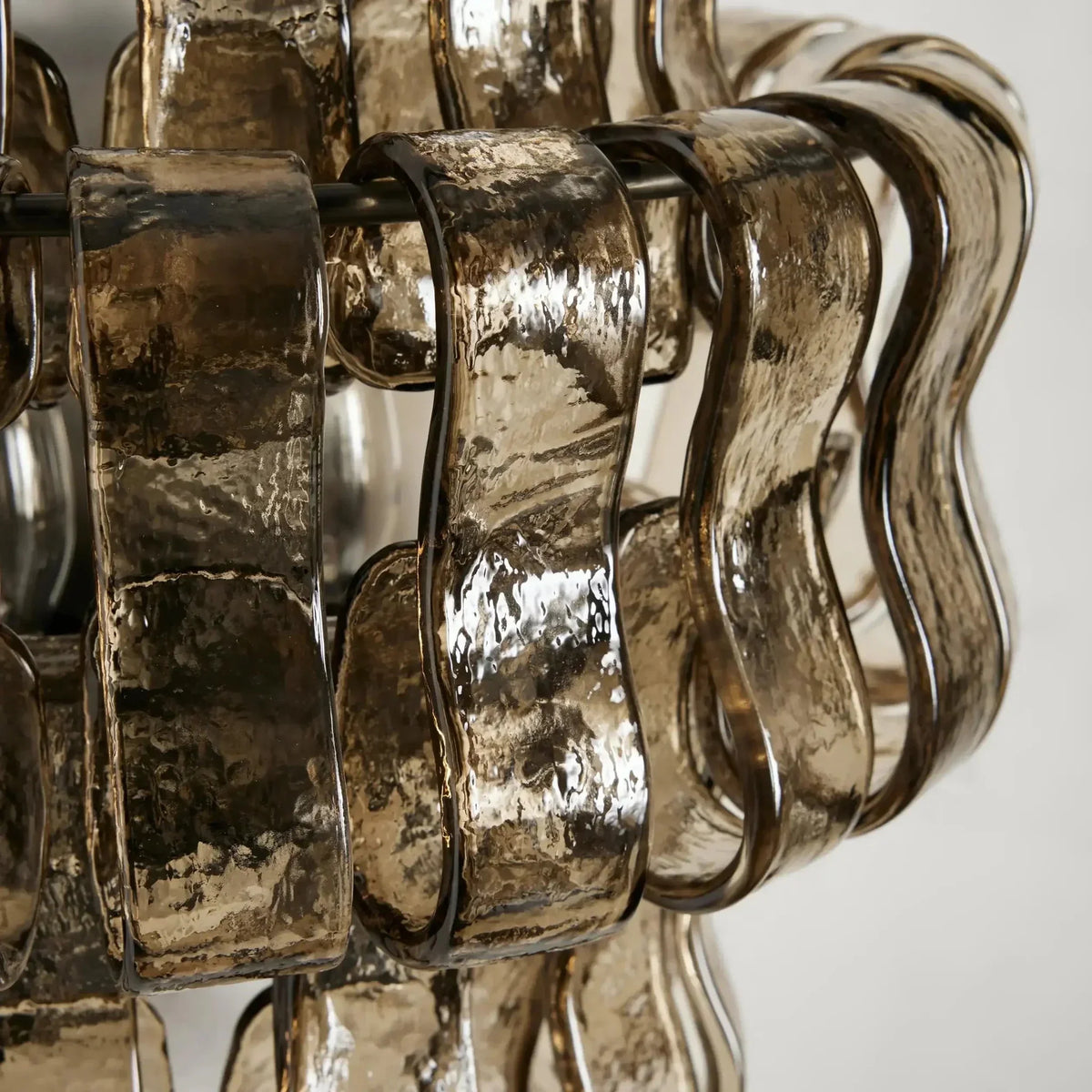 Riviera Smoke Glass Sconce - briglamps