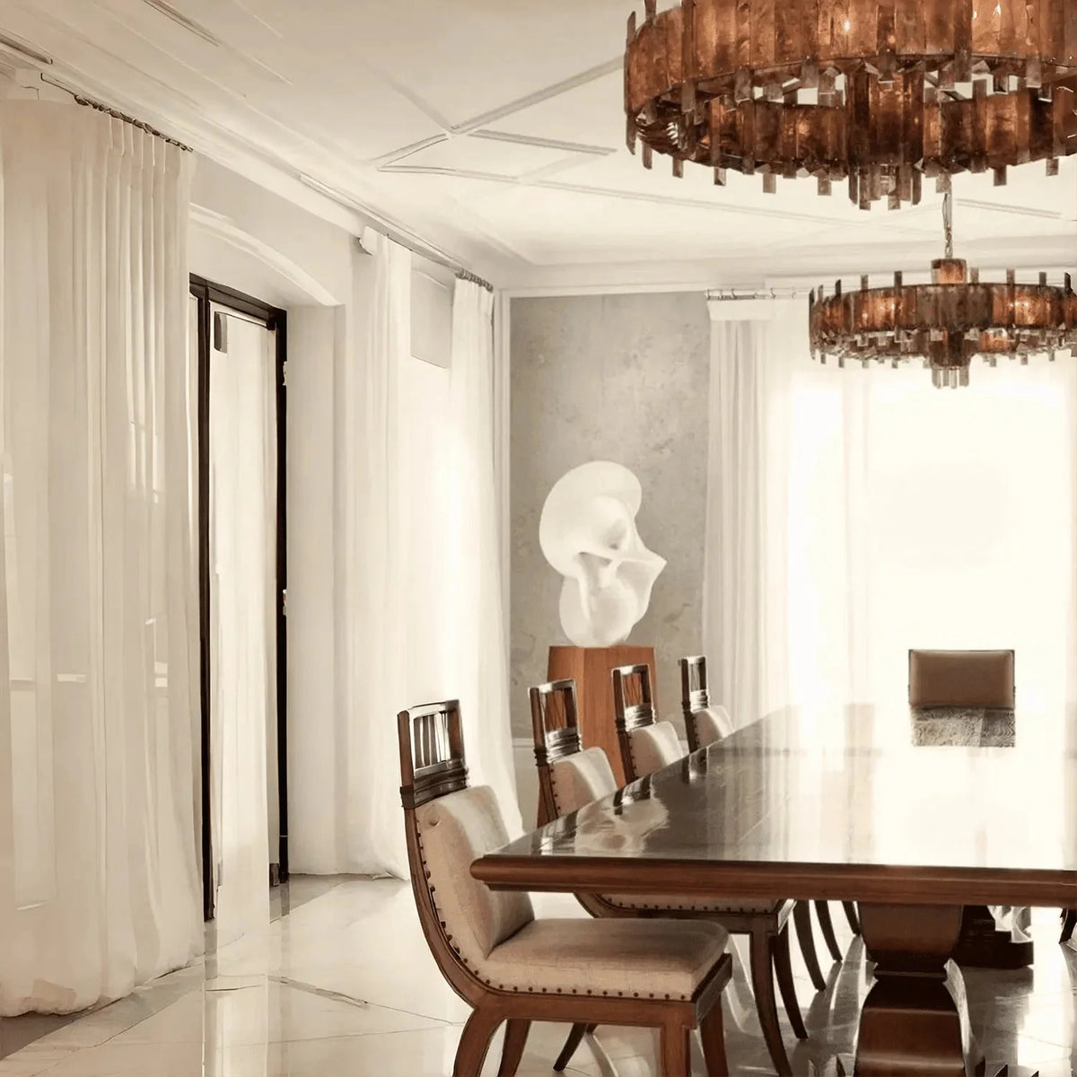 Saturn chandelier - Brig Lighting