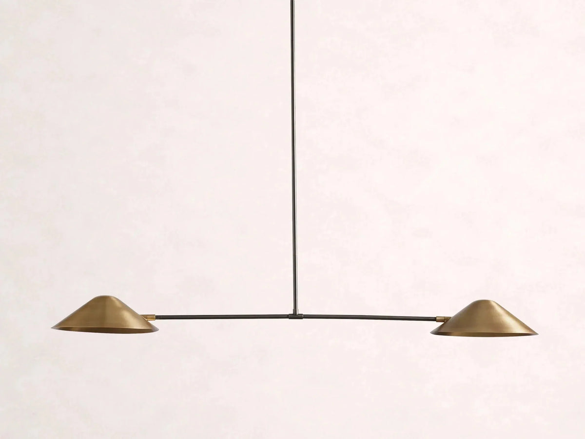 Simms 2-Light Linear Chandelier - Brig Lighting