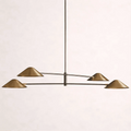 Simms 4-Light Linear Chandelier - Brig Lighting