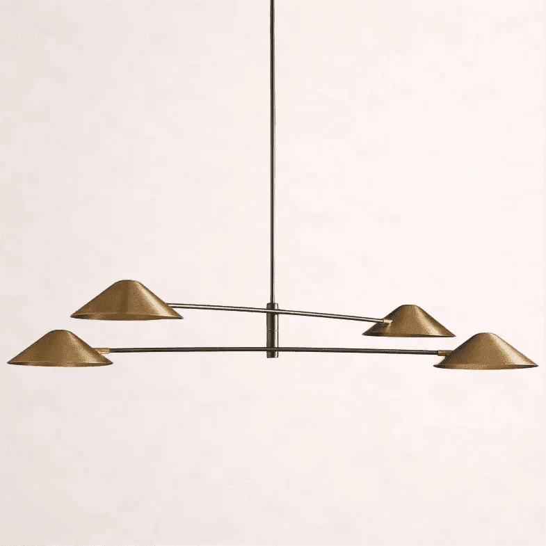 Simms 4-Light Linear Chandelier - Brig Lighting