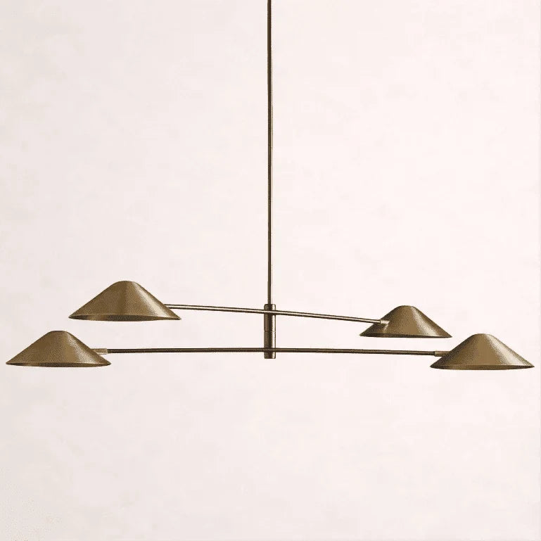 Simms 4-Light Linear Chandelier - Brig Lighting