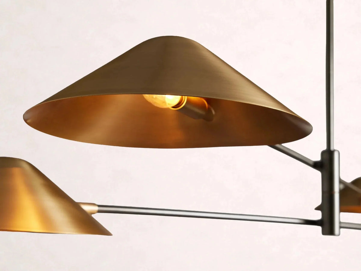Simms 4-Light Linear Chandelier - Brig Lighting