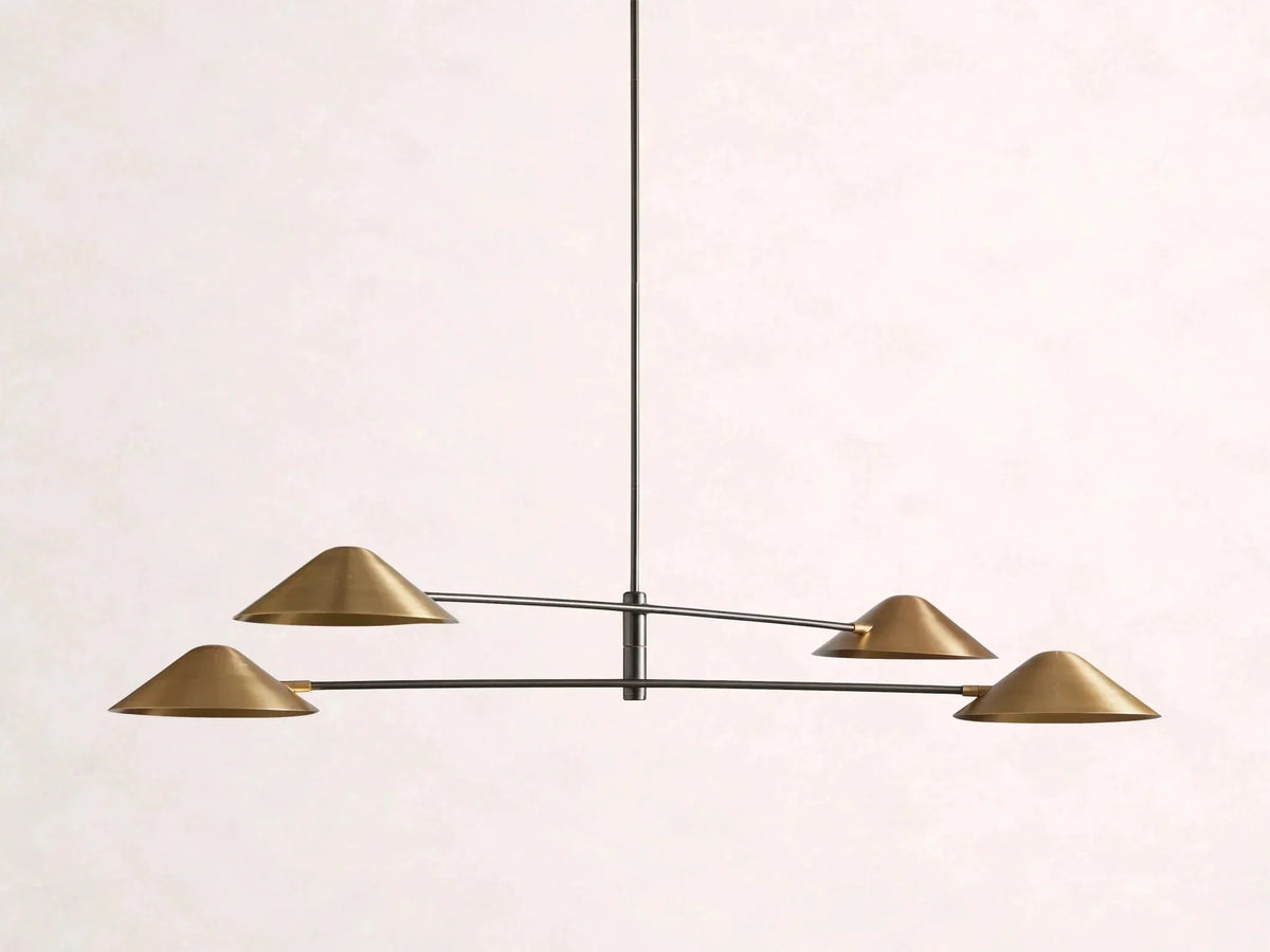 Simms 4-Light Linear Chandelier - Brig Lighting
