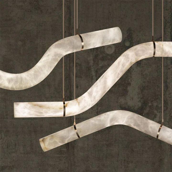 Simplicity Alabaster Pendant Lights - Brig Lighting