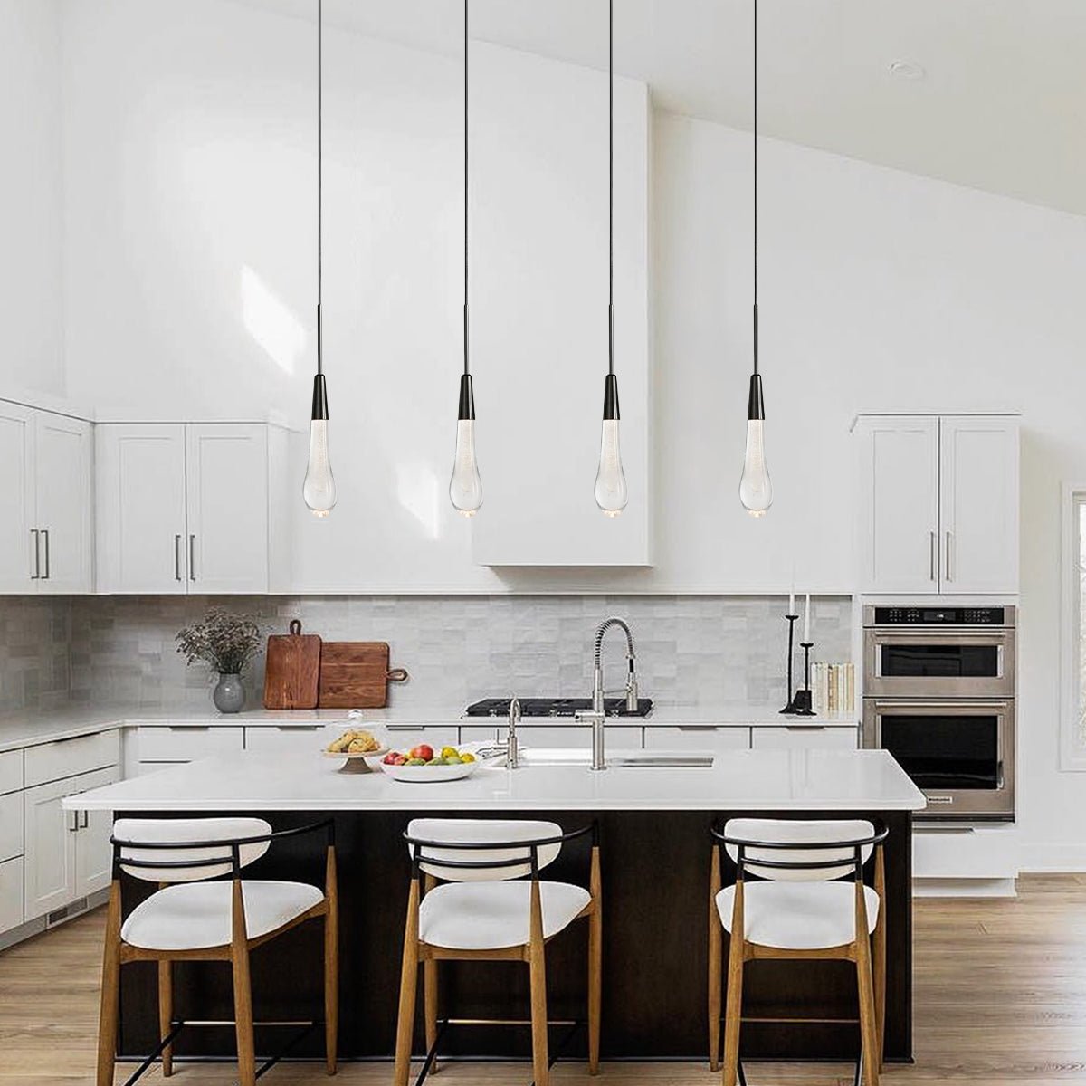 Soltaire Modern Pendant 13"H - briglamps