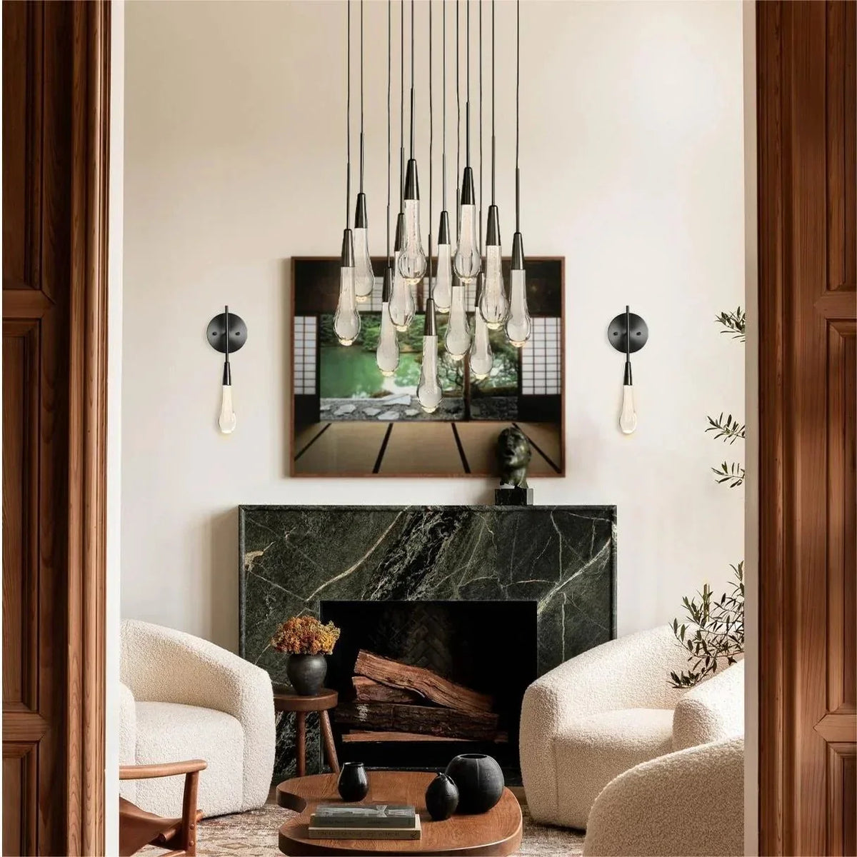 Soltaire Modern Wall Sconce 5"W - briglamps