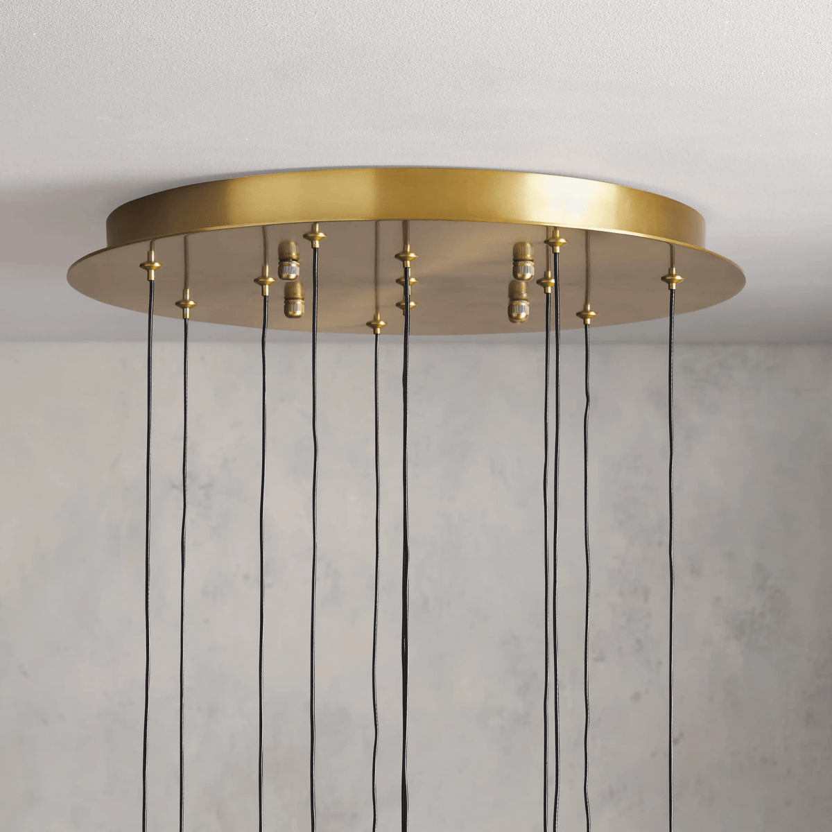 Soltaire Round Chandelier 17" 24" 36“ 58“ - briglamps