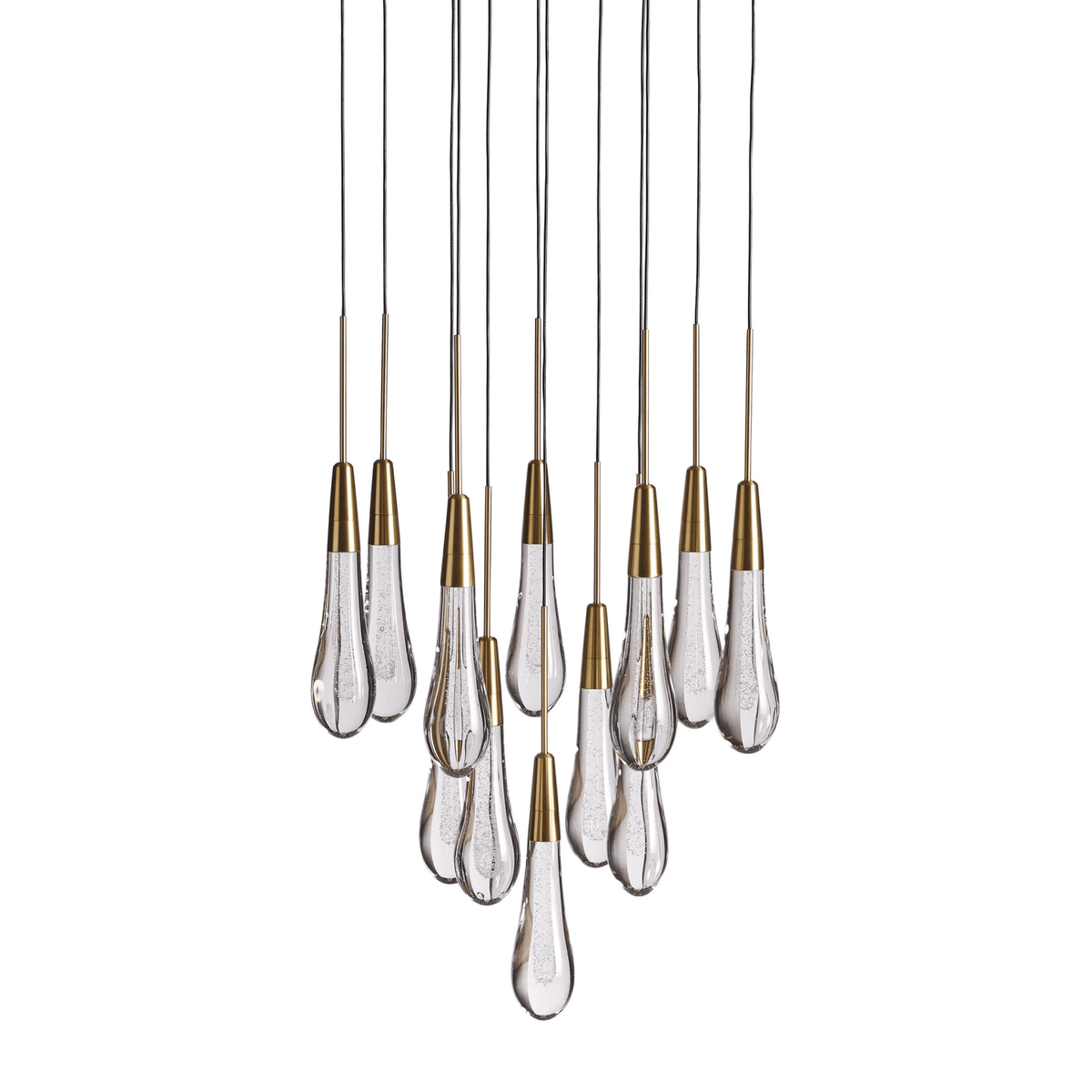Soltaire Round Chandelier 17" 24" 36“ 58“ - briglamps