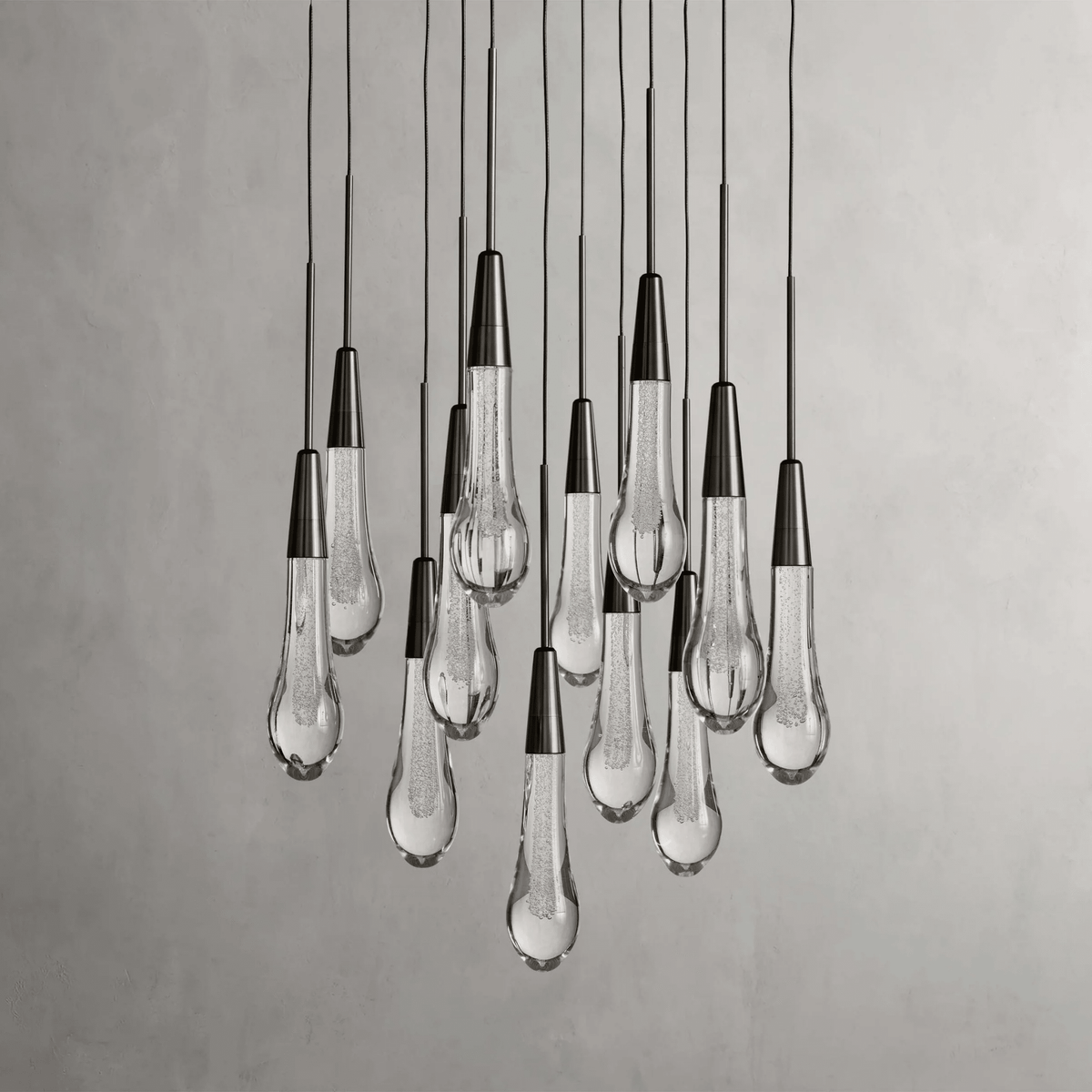 Soltaire Round Chandelier 17" 24" 36“ 58“ - briglamps