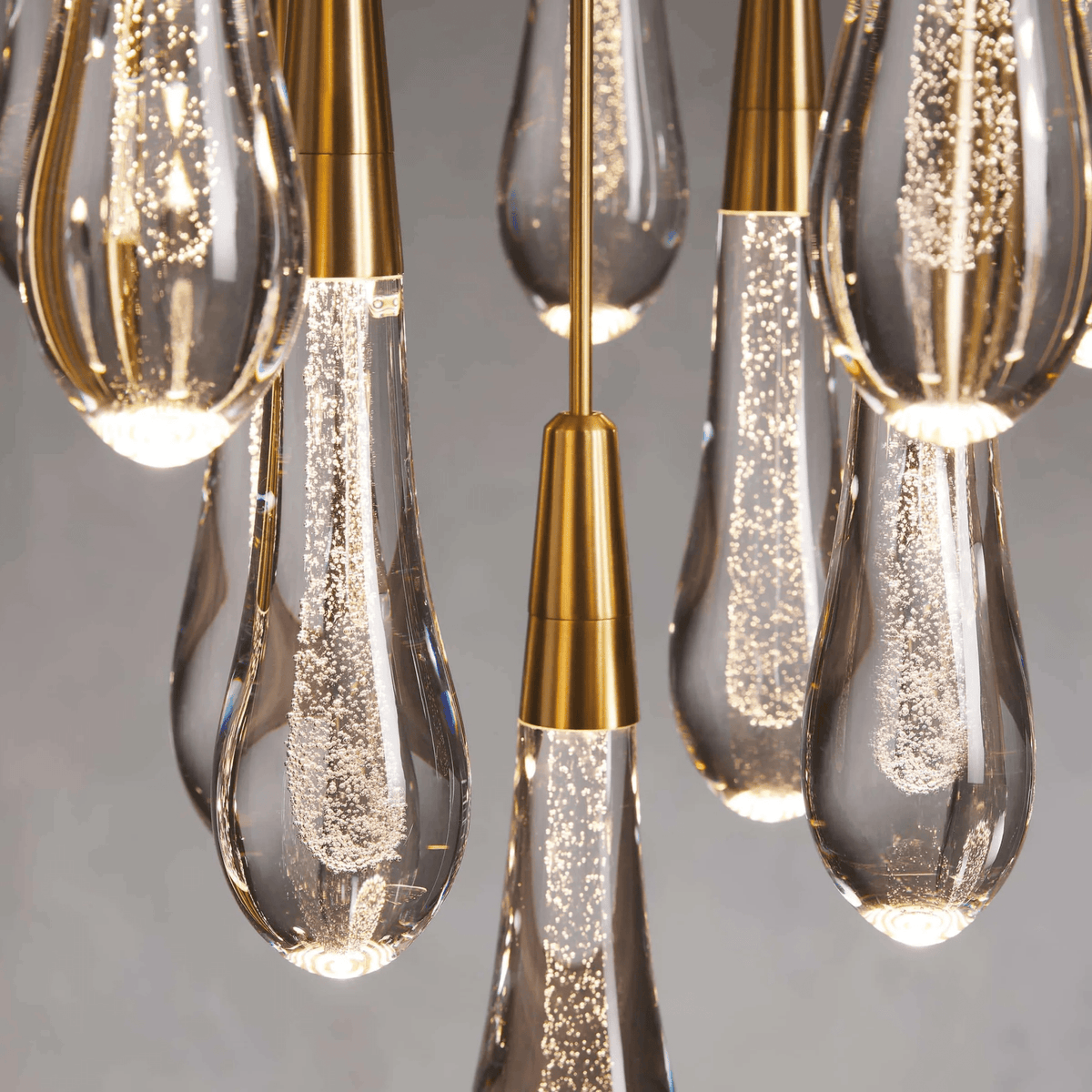 Soltaire Round Chandelier 17" 24" 36“ 58“ - briglamps