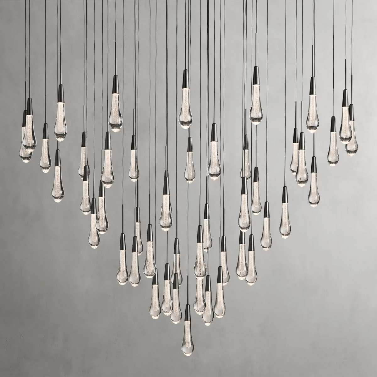 Soltaire Round Chandelier 17" 24" 36“ 58“ - briglamps