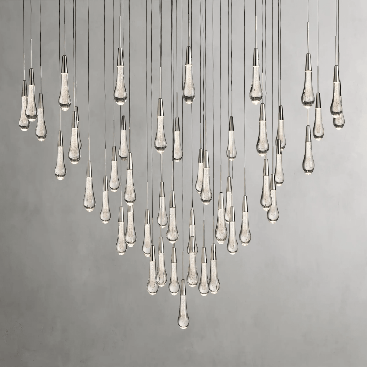 Soltaire Round Chandelier 17" 24" 36“ 58“ - briglamps