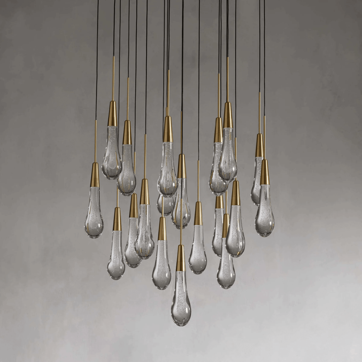 Soltaire Round Chandelier 17" 24" 36“ 58“ - briglamps