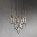 Soltaire Round Chandelier 17" 24" 36“ 58“ - briglamps