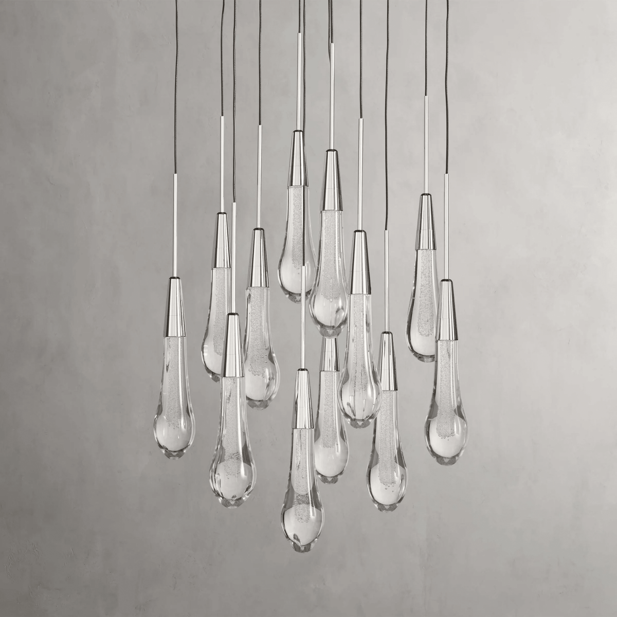 Soltaire Round Chandelier 17" 24" 36“ 58“ - briglamps