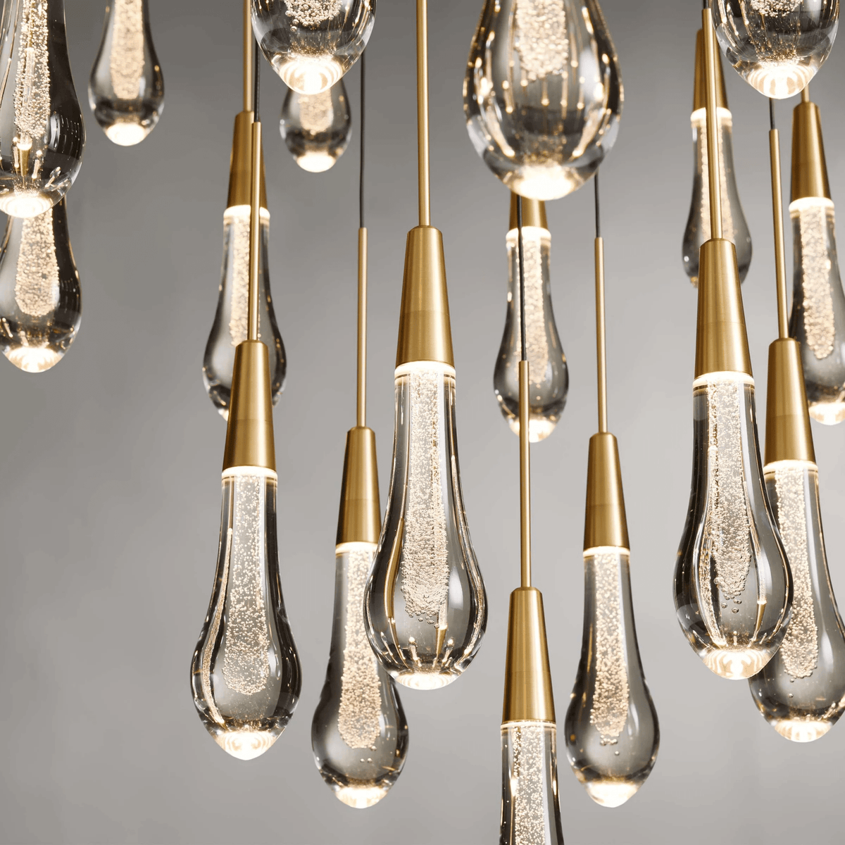 Soltaire Round Chandelier 17" 24" 36“ 58“ - briglamps