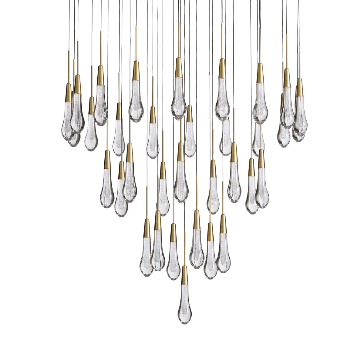 Soltaire Round Chandelier 17" 24" 36“ 58“ - briglamps