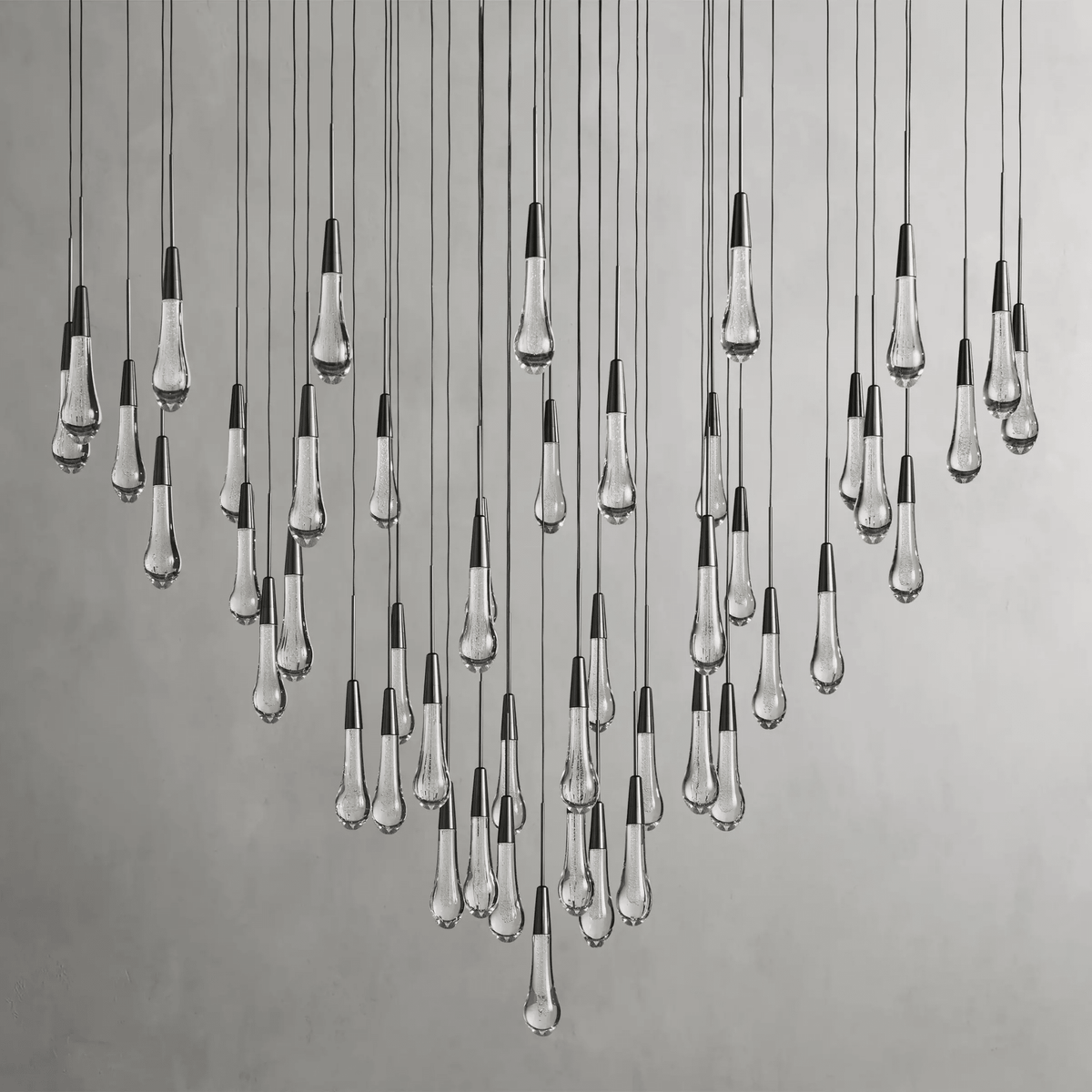 Soltaire Round Chandelier 17" 24" 36“ 58“ - briglamps