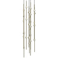 Sonne Constellation 12" Wide Beaded Chandelier 26 Light 2700K - briglamps