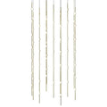 Sonne Constellation 36in Wide Linear Chandelier Satin Brass - briglamps