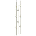 Sonne Constellation 6" Wide Beaded Chandelier - briglamps
