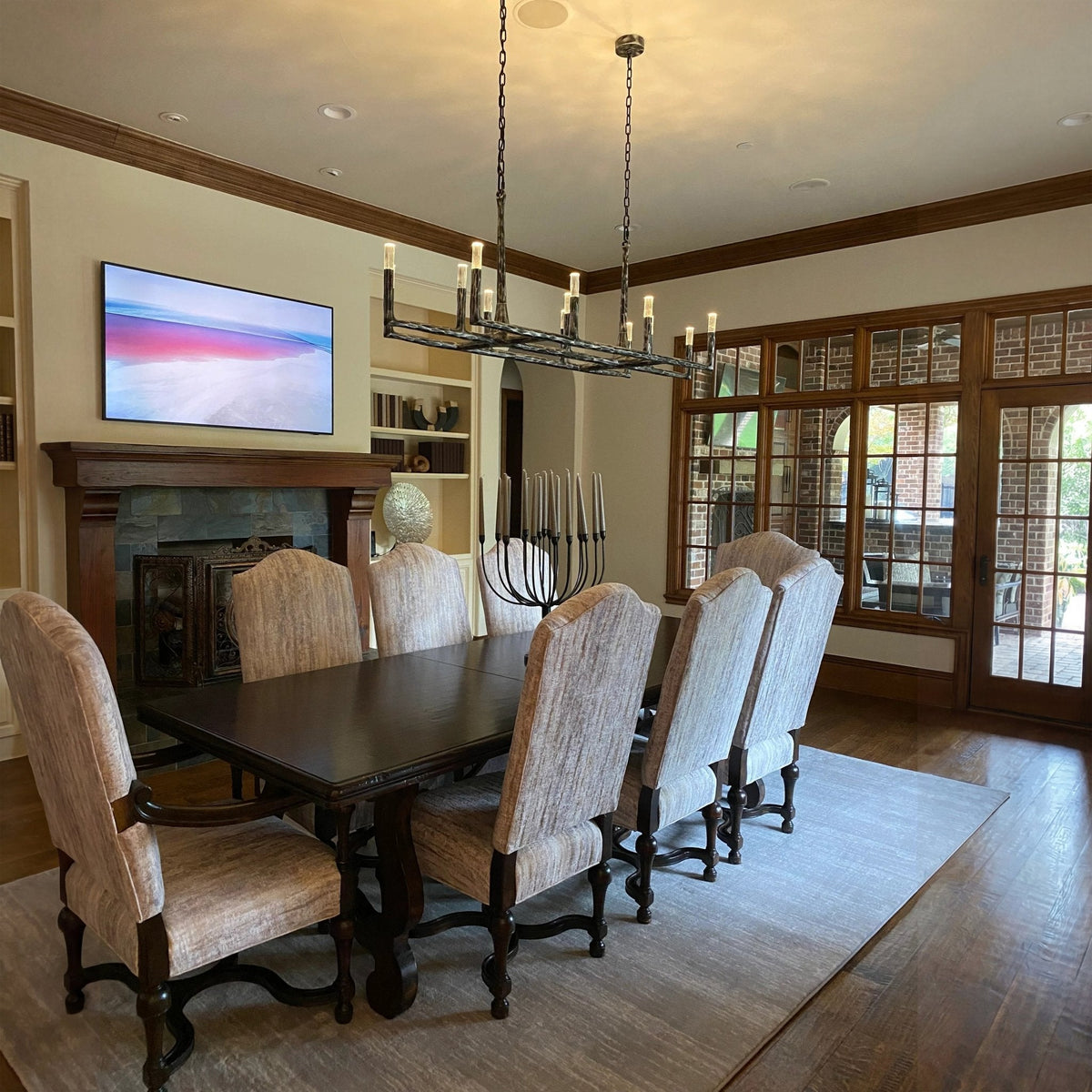 Thadeus Linear Chandelier - briglamps
