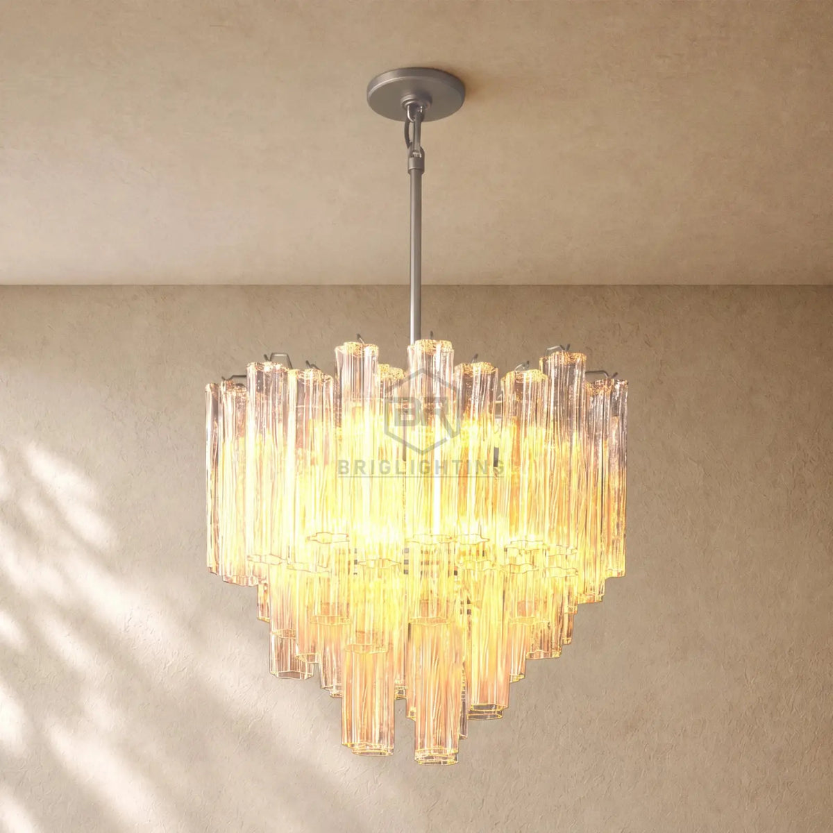 Tronchy Glass Round Chandelier